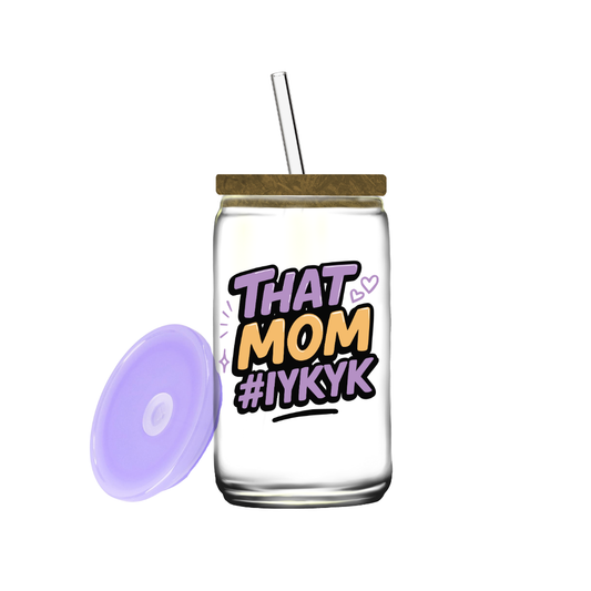 16oz Glass Cup
